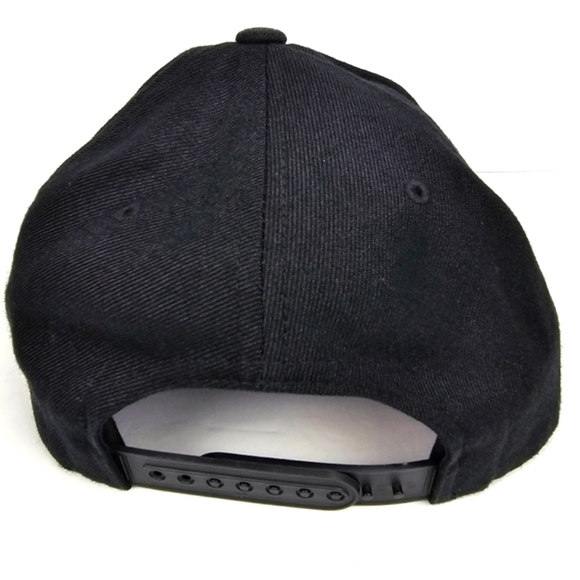 TAYLOR SWIFF REP Reputation Tour Flat Bill Hat Black Snap Back Wool Blend Swifty - Picture 6 of 11